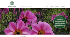 Desktop Screenshot of kiwiflora.com